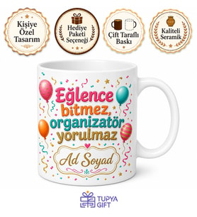 Sürekli Etkinlik Planlayanlara Partinin Organizatörü Eğlence Kupa Hediye Bardak