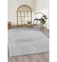 Jassrug Kürk Halı 120x180 Açık Gri