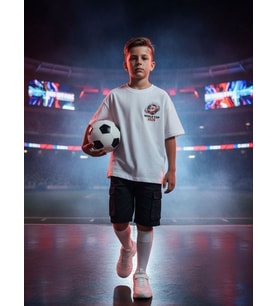 Erkek Çocuk World Cup 2026 Baskılı T-shirt