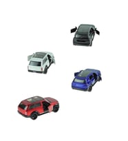 Oyuncak Metal Arabalar 4lü Set metal jep Suv Çek Bırak 13 Cm