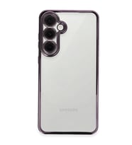 Samsung Galaxy S24 Fe Kılıf Razer Lensli Silikon - Mor