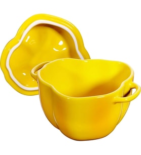 Staub Zwilling - Ceramic By Paprika Cocotte - Sarı - Seramik - Y: 10,7 Cm X G: 15,1 Cm - Hacim: 0,47 (Çok Renkli)