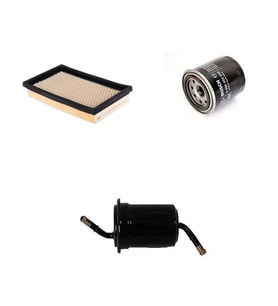 Filtre Bakım Seti Mazda 626 1.6 Benzin 1987-1992 Hava + Yağ f. + Yakıt Filtre Sardes