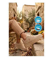 Walkway Beyaz Unisex Spor Ayakkabı BST-2081 G