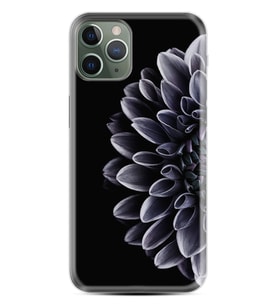 Apple iPhone 11 12 13 14 Pro Max Kılıf Desemli Silikon Çiçekler 1639