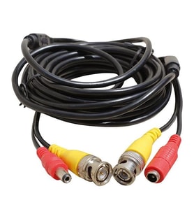 Powermaster Bnc Bnc Cctv Güvenlik Kamerası Kablosu Dişi Erkek Jack lı 10 Metre Hazır Kablo Kamera Dvr Kablosu