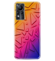 INFINIX Note 11 Pro Note 10 Hot 9 Play Kılıf Desemli Silikon Üçgenler 1635