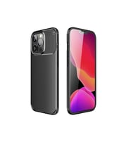 Apple iPhone 13 Pro Max Uyumlu Kılıf Zore Negro Silikon Kapak (Siyah)