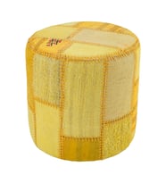 GERÇEK EL DOKUMA KİLİMDEN TASARLANMİŞ PUF 40X40 CM
