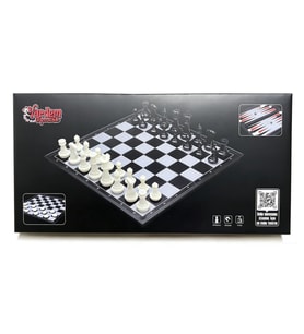 VRD10661 KATLANABİLİR SATRANÇ TAVLA VE DAMA SETİ