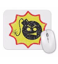 Bom Bom Bomb Serious Sam Bomb Logo Mouse Pad
