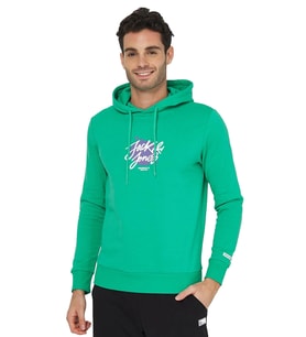 Jack & Jones Jorsergey Erkek Sweatshirt 12244218 (Yeşil)