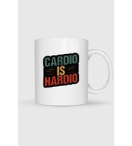 Cardio İs Hardio Fitness Gym Tasarımlı Kupa Bardak