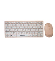 Polygold PG8030 Kablosuz Mini Klavye Mouse Seti (Pembe)