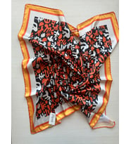 Trend Dijital Baskı  Batik Desenli Royan Eşarp Desen 3 Renk 10