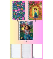 EncantoA4 defter 3 adet çizgili + kareli + çizgisiz büyük boy 21*29 cm süper set