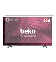 BEKO B40L67605B Tv Ekran Koruyucu - Beko 40" inç Tv Ekran Koruyucu Şeffaf Paneli