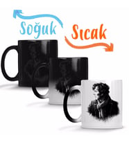 Sherlock Holmes Sherlocked Drawing Sihirli Kupa Bardak Porselen