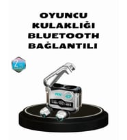 Kablosuz Spor Kulaklık – Düşük Gecikmeli Oyun Modu Powerbank Şarj Kutusu