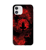 Iphone 11 Uyumlu İtachi Uchiha Tasarımlı Şeffaf Telefon Kılıfı