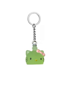 Yeşil Hello Kitty Saydam Anahtarlık (Çok Renkli)