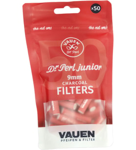 Vauen Redones 9mm Kömürlü Pipo Filtresi (50 Adet)