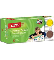 Lets Parmak Boyası 25 ML 12 Renk L-5512