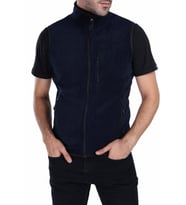 Ghassy Co Erkek Çok Cepli Polar Spor Yelek 7 Renk (Lacivert)