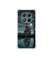 PrintiFy Xiaomi Redmi Note14proplus ile Uyumlu Simya Serisi Gölge Ve Cam Tasarımlı Uv Baskılı Köşe Korumalı Antişok Kılıf