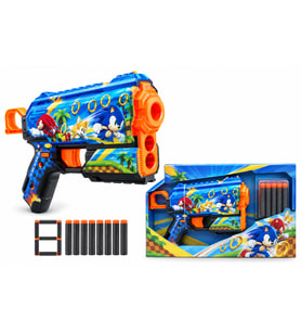 36648 Skins Flux Sonic The Hedgehog 8 Mer. Sünger Dart Atan S. 21 cm
