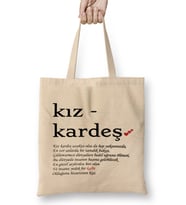 Kime Ne Yaptıysam Hakettiğindendir Bak Kendimede Kahve Yaptım Bez Çanta Uzun Saplı