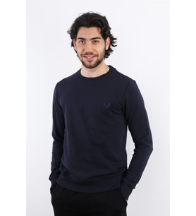 Lacivert Erkek Sweatshirt