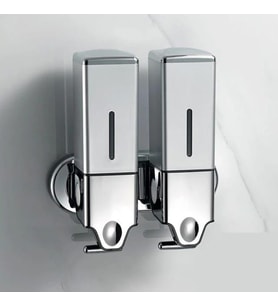 Omnipazar Genesit GS600S Çekmeli Manuel Sıvı Sabunluk Paslanmaz Çelik 2x500ml