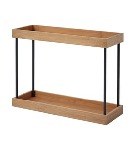 IKEA NALBLECKA metal-bambu 38x13x28 cm tezgah üstü düzenleyici