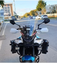 MOTOCAM CF Moto 450 MT Ön Cam 2023-2026 Model 41cm Şeffaf Renkli 4mm