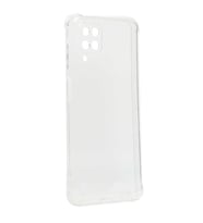 Lexroo Galaxy A12 Kılıf Kamera Korumalı Nitro Anti Shock Silikon - Renksiz