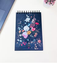 21x14Cm Üstten Spiralli Sketch Book - Eskiz Defteri - Siyah Sayfa - 260 Gr - 56 Yaprak