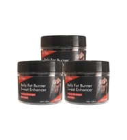 Eelhoe Belly 3lü Adet Fatburner Sweat Enh.ancer Erkeklere Özel  Şekillendirme Kremi 100 ml