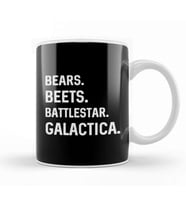Bears Beets Battlestar Galactica The Office 04 Kupa Bardak Porselen