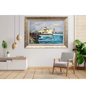 Gümüş Çerçeveli Tablo nb1448