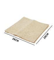 Lunaev 3 Pcs 28X28CM Yeşil Lif Kabak Bitiki Üretimi Saf Doğal Temizlik Bezi