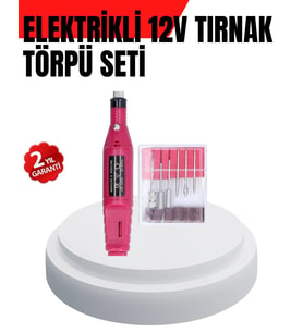 Kalem Tipi Sessiz Manikür Pedikür Cihazı