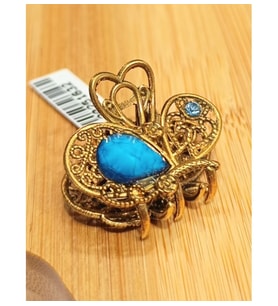 Monalisa Home Taşlı Döküm Metal 2.5cm Minik Lüks Toka