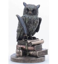 Wise Biblolar - Wise Hayvanlar Alemi Baykuş Biblo Dekoratif Obje 23×14×15 CM (Çok Renkli)