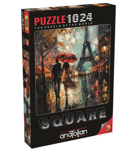 Anatolian 1024 Parça Parça Paris'te Aşk Kare Puzzle - Onur Aslan