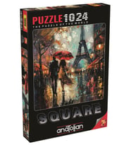Anatolian 1024 Parça Parça Paris'te Aşk Kare Puzzle - Onur Aslan