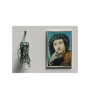 Postera Hesen Zîrek - Hesen Zîrek Çerçeveli Posteri (32X47 cm ÇERÇEVELİ) (Siyah-Gri)