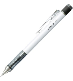 Tombow Mono Graph Neon M.Kurşun Kalem, 0,5Mm Blisterli(1Adet), Beyaz