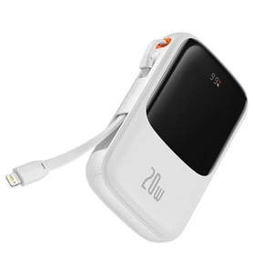 Baseus Qpow Pro Dijital Göstergeli 10000mAh 20W Hızlı Şarj Powerbank iPhone Ligh - EEEEEE4644-3