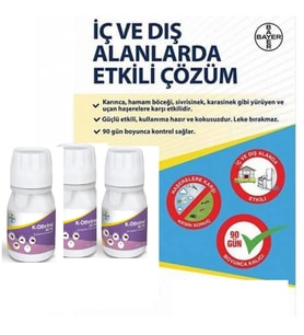 K-Othrine SC50,50ml X3 Adet(Tahta kurusu,Hamam Böceği ,Karasinek ve Sivrisinek Mücadelesinde)